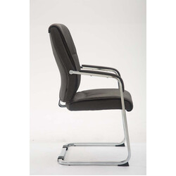 Lyxig ergonomisk besöksstol med gungfunktion och hög belastning