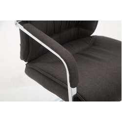 Lyxig ergonomisk besöksstol med gungfunktion och hög belastning