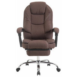 Ergonomisk kontorsstol med konstläder och gungmekanism