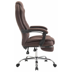 Ergonomisk kontorsstol med konstläder och gungmekanism