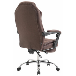 Ergonomisk kontorsstol med konstläder och gungmekanism