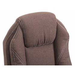 Ergonomisk kontorsstol med konstläder och gungmekanism