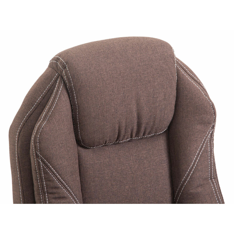 Ergonomisk kontorsstol med konstläder och gungmekanism