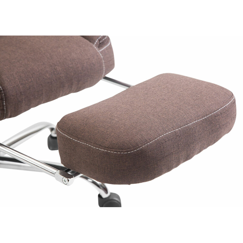 Ergonomisk kontorsstol med konstläder och gungmekanism