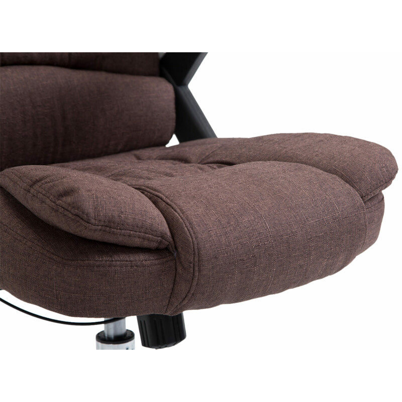 Ergonomisk chefsstol med gungmekanism och justerbar höjd