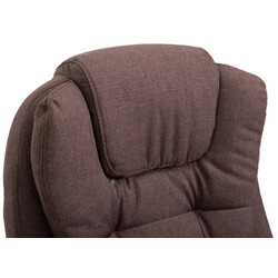 Ergonomisk chefsstol med gungmekanism och justerbar höjd