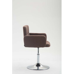 Elegant och stilren höjdjusterbar lounge-stol med kvadratisk design