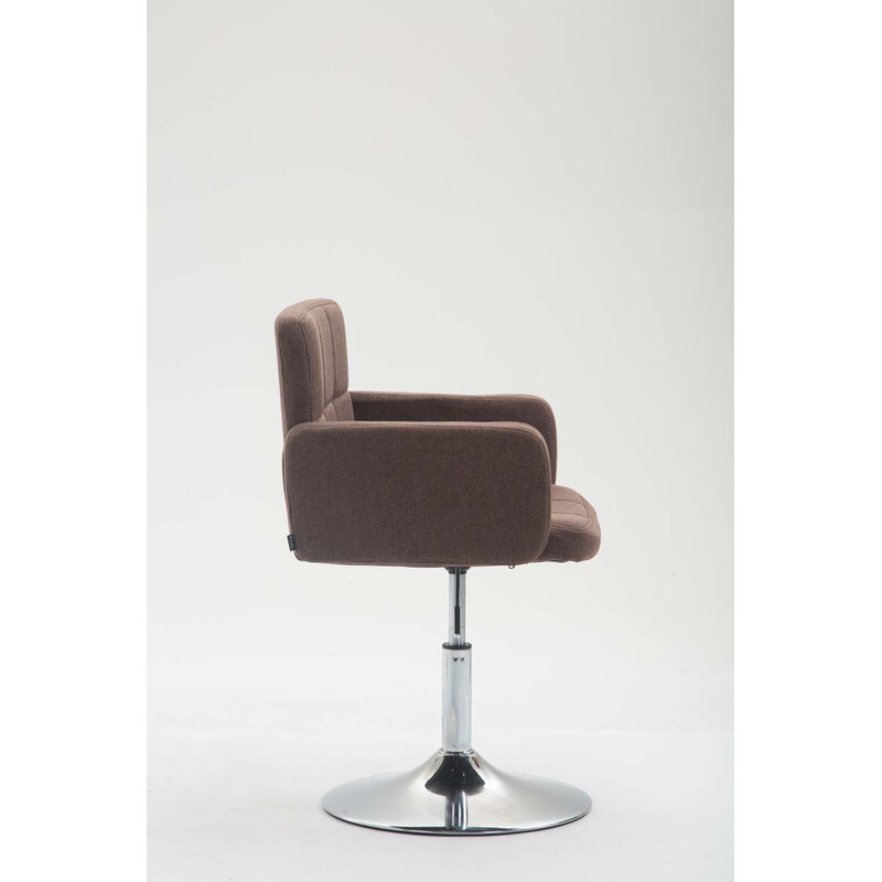 Elegant och stilren höjdjusterbar lounge-stol med kvadratisk design