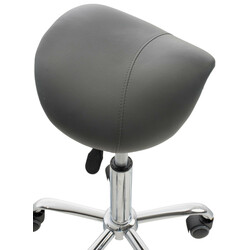 Bekväm höjdjusterbar arbetsstol med roterande sits och hjul