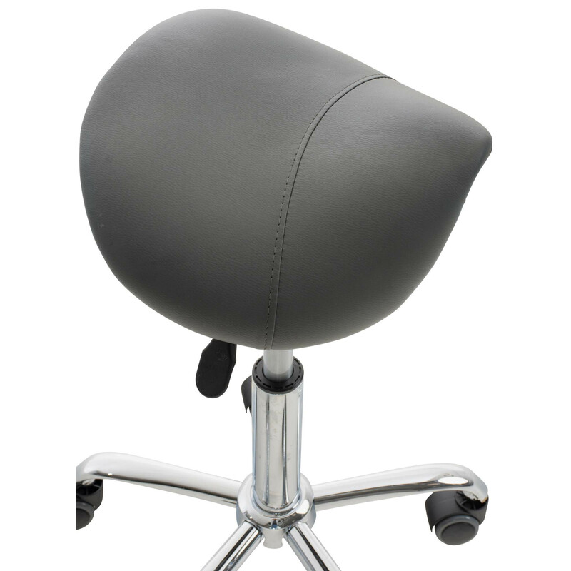 Bekväm höjdjusterbar arbetsstol med roterande sits och hjul