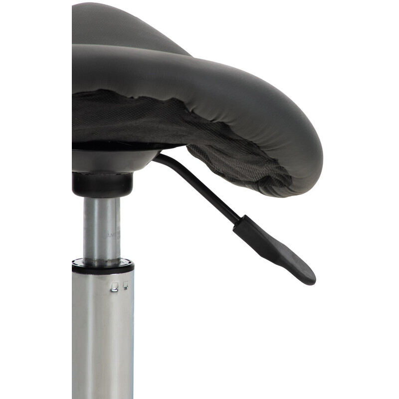 Bekväm höjdjusterbar arbetsstol med roterande sits och hjul