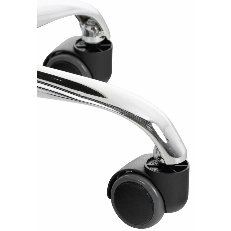 Bekväm höjdjusterbar arbetsstol med roterande sits och hjul