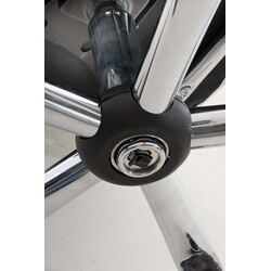 Ergonomisk justerbar kontorsstol i konstläder med gungfunktion