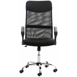 Ergonomisk kontorsstol med justerbar höjd och nättyg