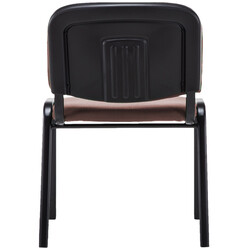 Ken besöksstol modern design stapelbar bekväm hållbar