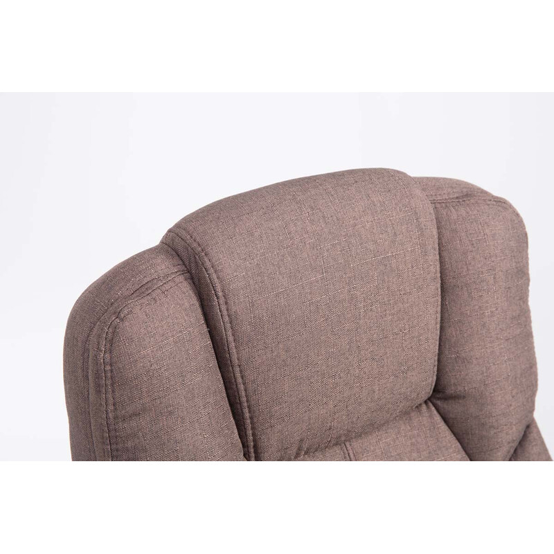 Ergonomisk kontorsstol för större kroppsbyggnad med hög komfort