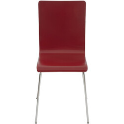 Bekväm ergonomisk besöksstol i ek och valnöt träfaner