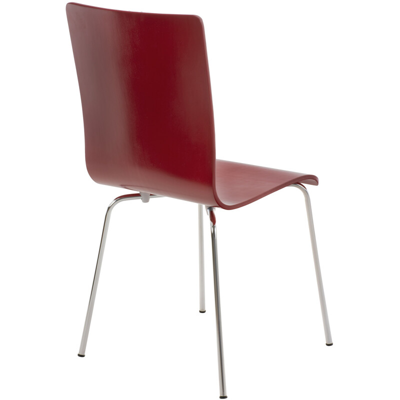 Bekväm ergonomisk besöksstol i ek och valnöt träfaner