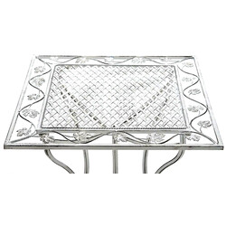 Nostalgisk sittgrupp i järn för uteplats och trädgård