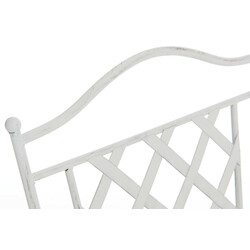 Nostalgisk sittgrupp i järn för uteplats och trädgård