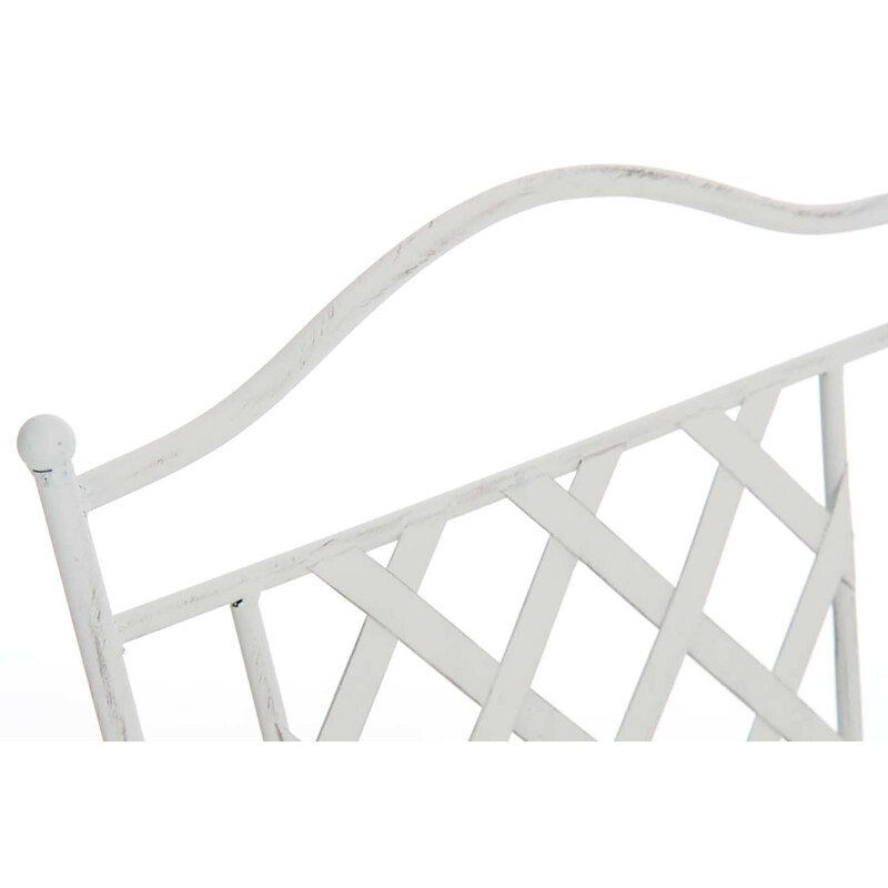 Nostalgisk sittgrupp i järn för uteplats och trädgård