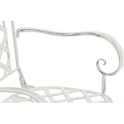 Nostalgisk sittgrupp i järn för uteplats och trädgård