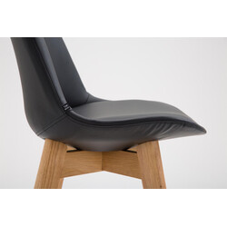 Elegant barstol med hög komfort och modern design