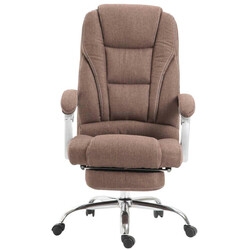 Ergonomisk kontorsstol med justerbart fotstöd och elegant design