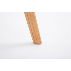 Bekväm och modern barstol med ekstomme och sammetklädsel