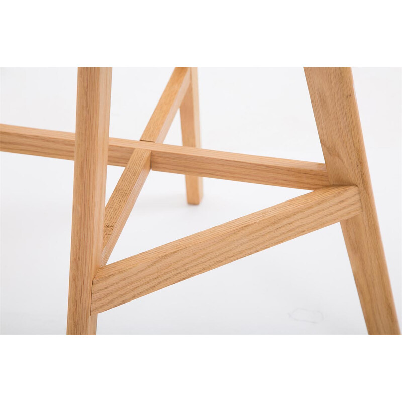 Elegant barstol med bekväm sits och stabil ekram