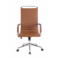 Ergonomisk modern kontorsstol med justerbar höjd och gungmekanism