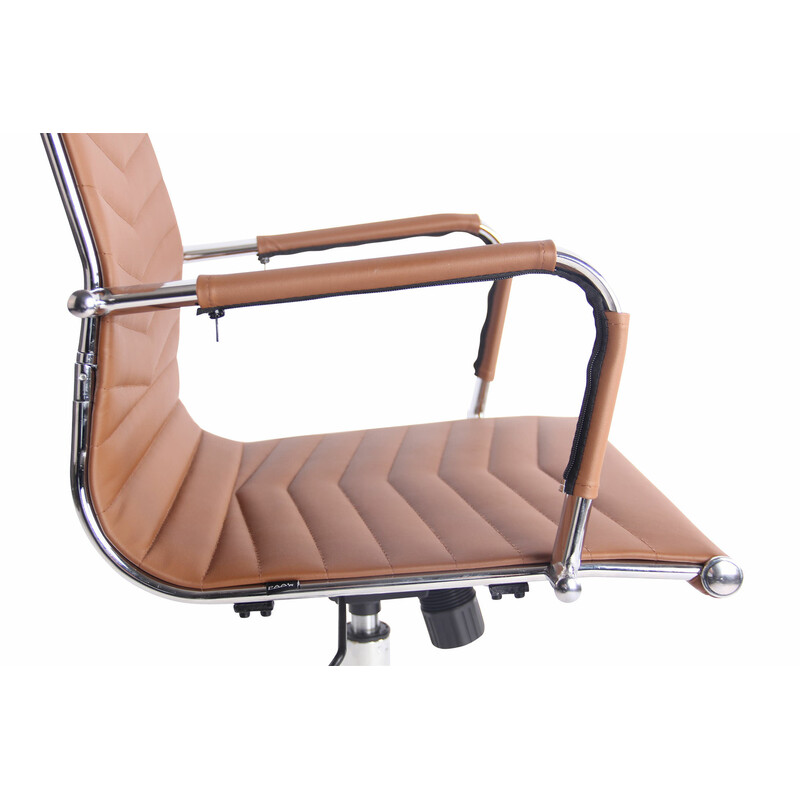 Ergonomisk modern kontorsstol med justerbar höjd och gungmekanism