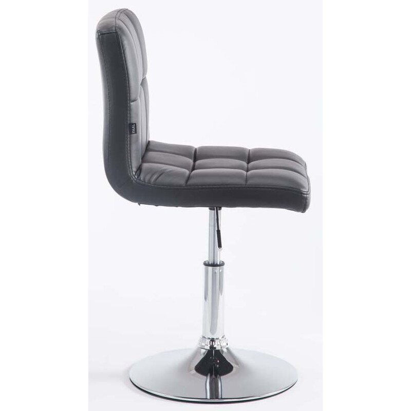 Höjdjusterbara barstolar i konstläder med roterande säte