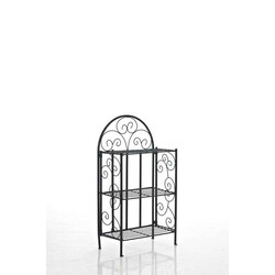 Romantisk hopfällbar hylla i pulverlackerat järn för hemmet