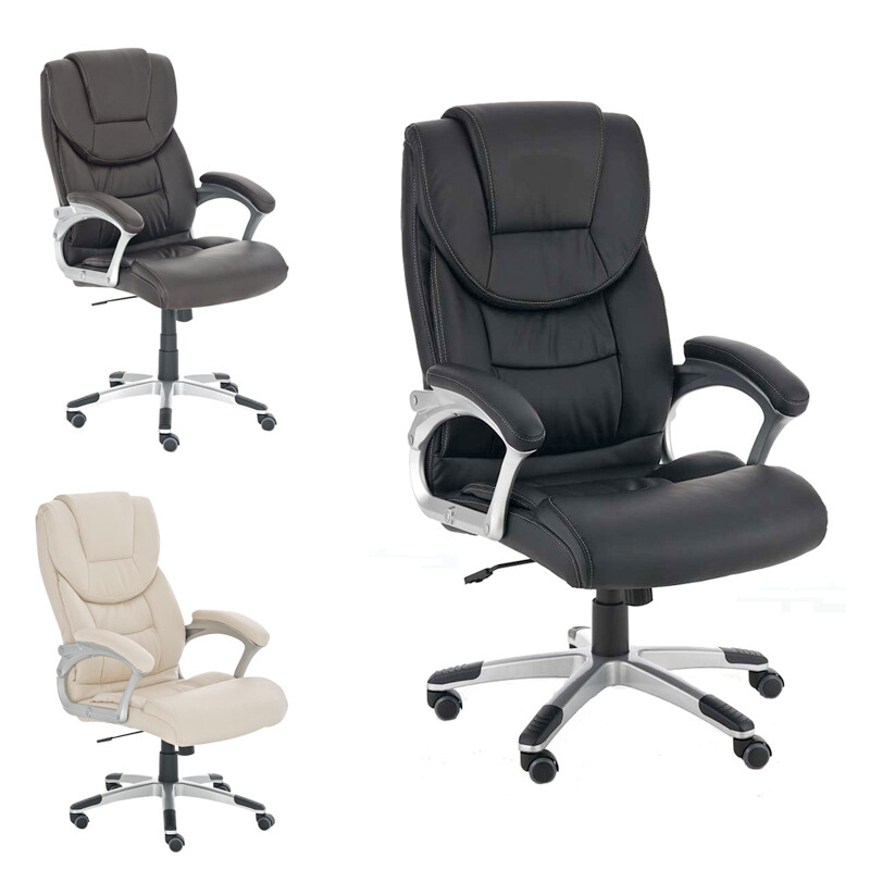 Ergonomisk kontorsstol med justerbar höjd och gungfunktion