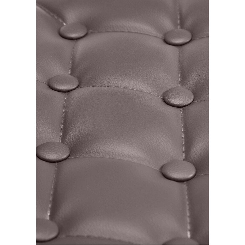 Dublin fåtölj i quiltat konstläder med justerbar höjd