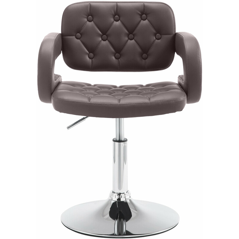 Dublin fåtölj i quiltat konstläder med justerbar höjd