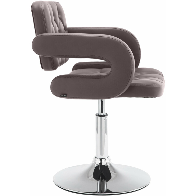 Dublin fåtölj i quiltat konstläder med justerbar höjd