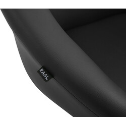 Elegant och bekväm barstol med hög rygg och fotstöd