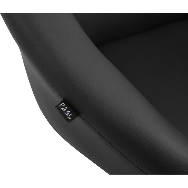 Elegant och bekväm barstol med hög rygg och fotstöd