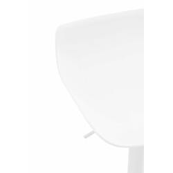 Höjdjusterbar barstol med 360 graders rotation och metallbas