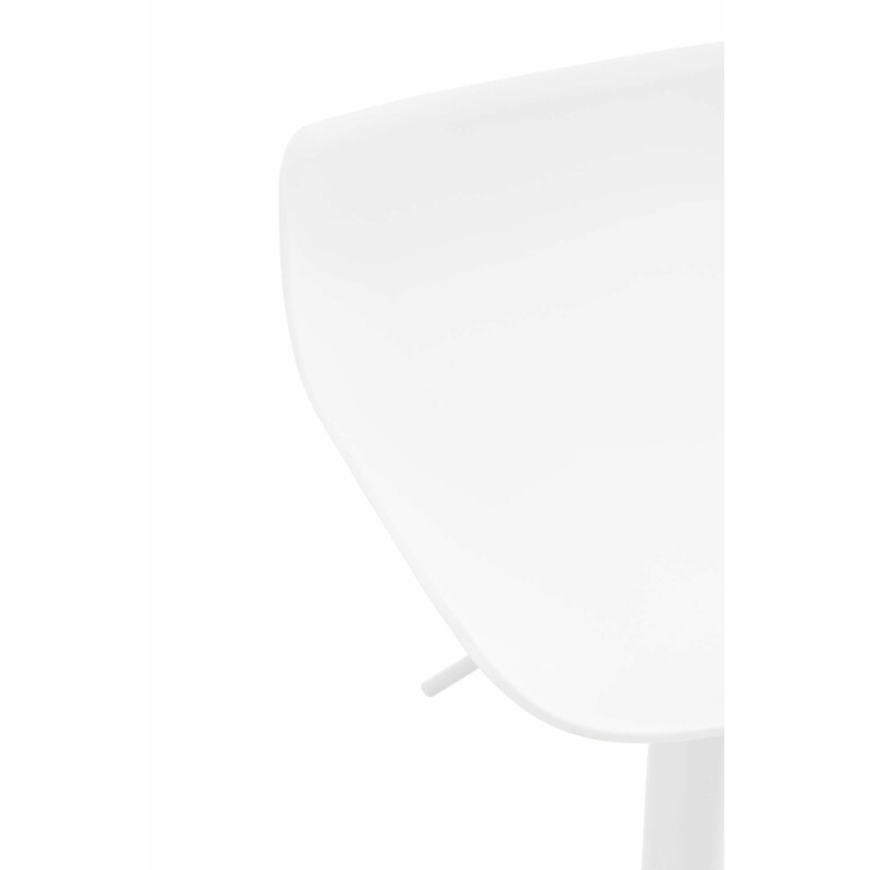 Höjdjusterbar barstol med 360 graders rotation och metallbas