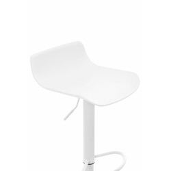 Höjdjusterbar barstol med 360 graders rotation och metallbas