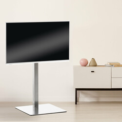 Justerbart tv-stativ i rostfritt stål för 32-65 tums skärmar