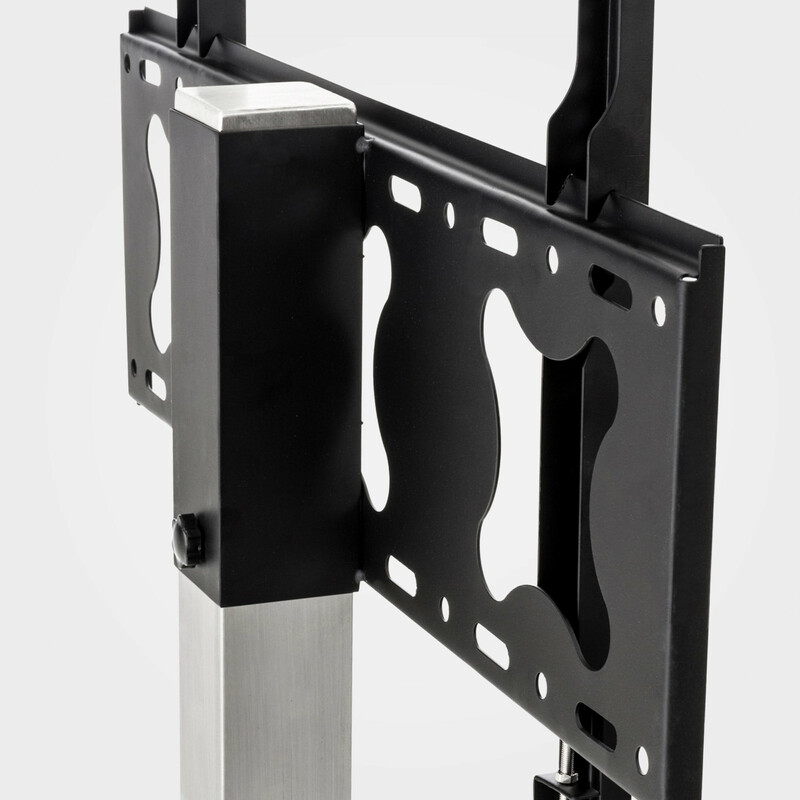 Justerbart tv-stativ i rostfritt stål för 32-65 tums skärmar