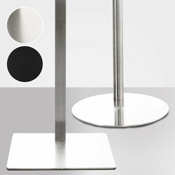 Justerbart tv-stativ i rostfritt stål för 32-65 tums skärmar