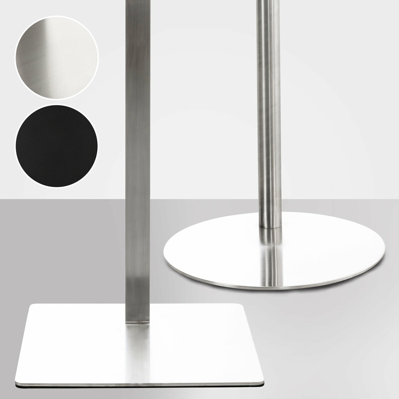 Justerbart tv-stativ i rostfritt stål för 32-65 tums skärmar