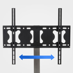 Justerbart tv-stativ i rostfritt stål för 32-65 tums skärmar