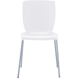 Stapelbar väderbeständig stol för inomhus- och utomhusbruk