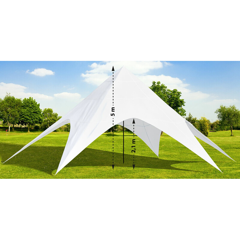 Rymligt stjärntält för evenemang, vattentätt och hållbart